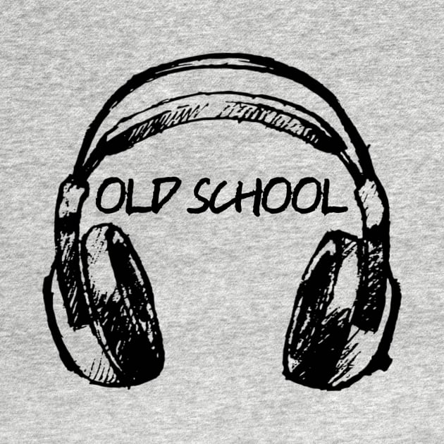 Old School Headphones by blueavocado